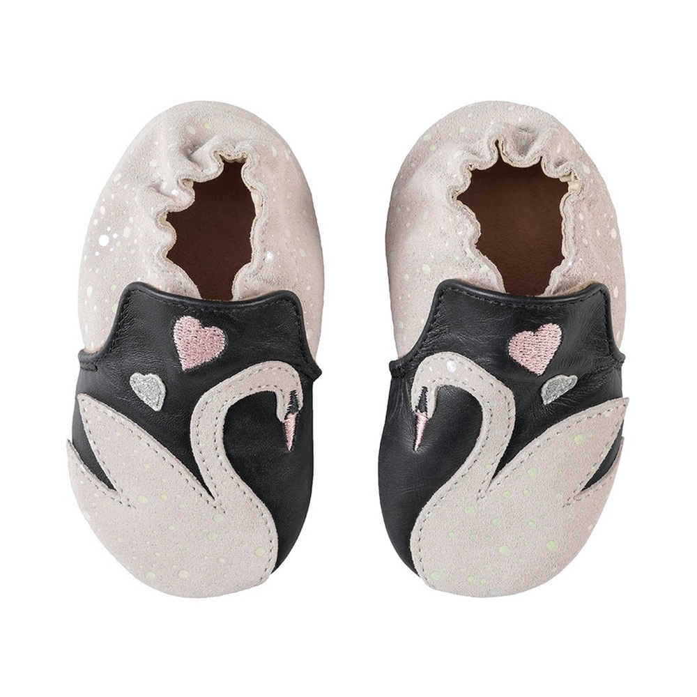 Robeez Sadie Swan Black (0-6mos)